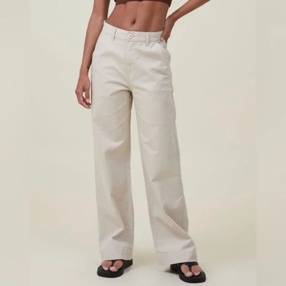 Cotton On Carter Wide Leg Pants Size 8